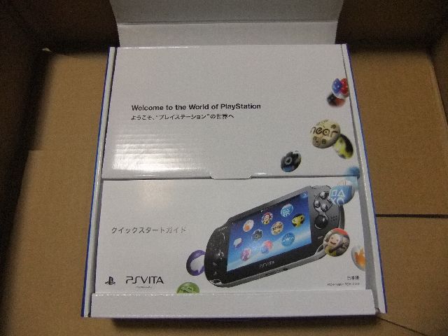 Nikko's Blog : [GAME][PS Vita]PlayStation Vitaが届いた。