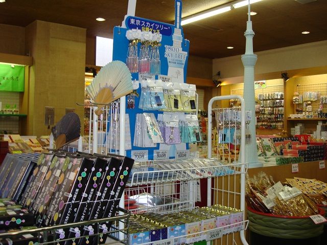 売店にもスカイツリー O 日光アストリアホテル通信 売店にもスカイツリー O 日光アストリアホテル通信