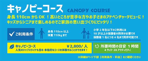 キャノピーコース