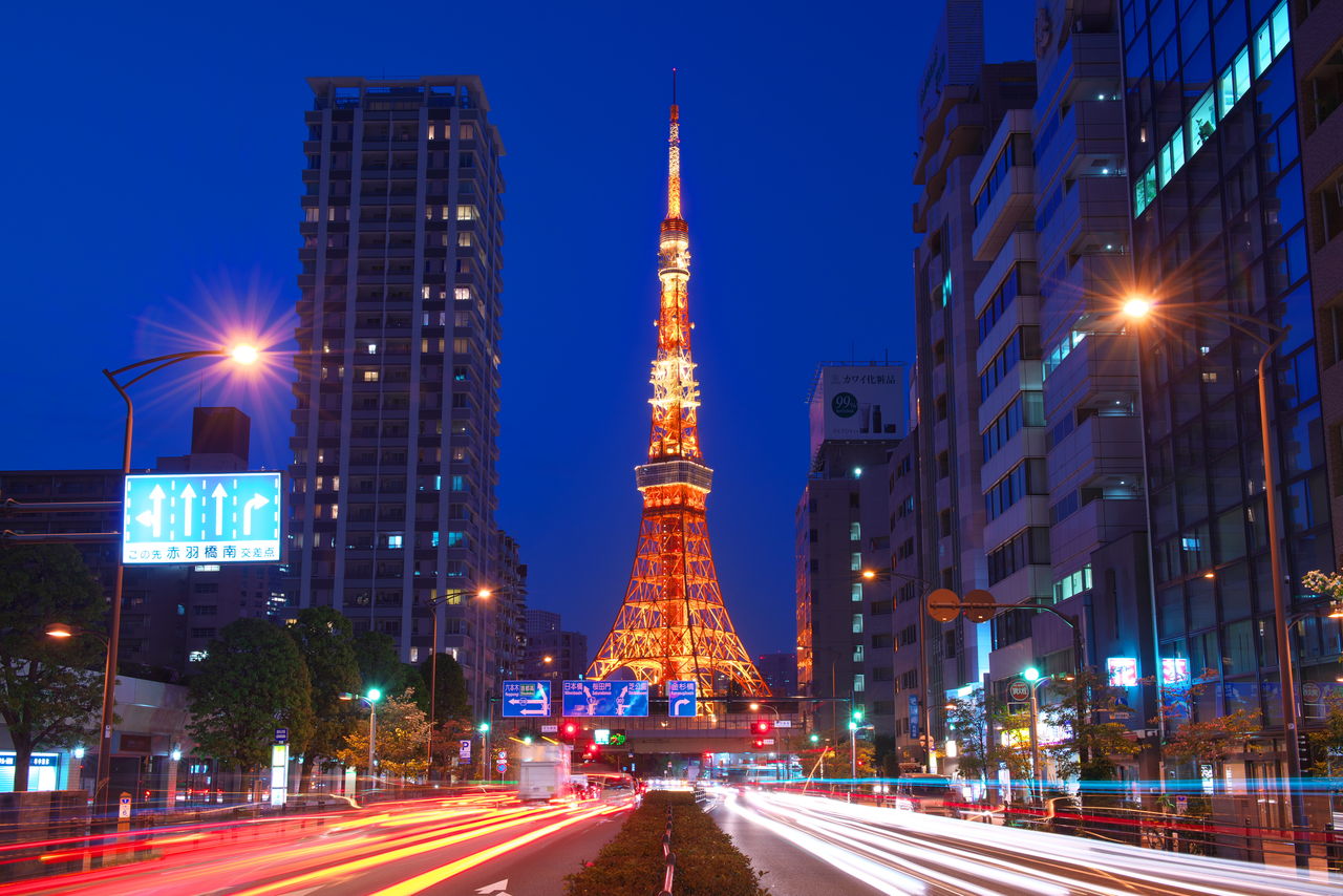 聳え立つ東京タワー 一期一写 聳え立つ東京タワー 一期一写
