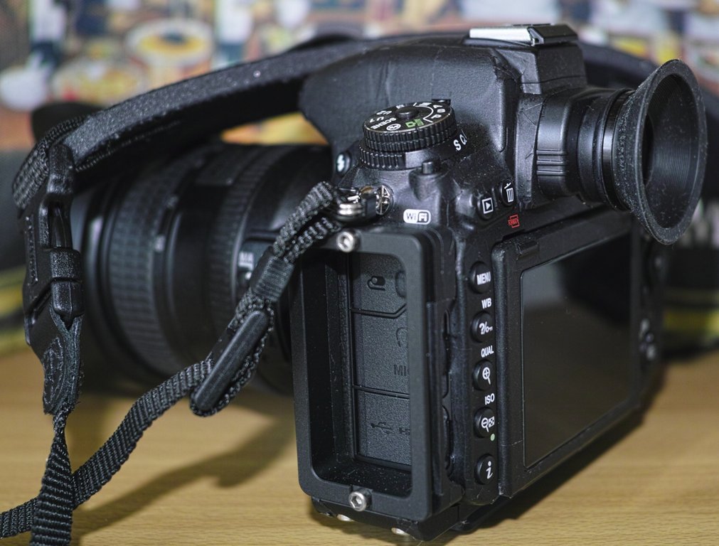 ファインダーを見易く While Feeling In My Heart