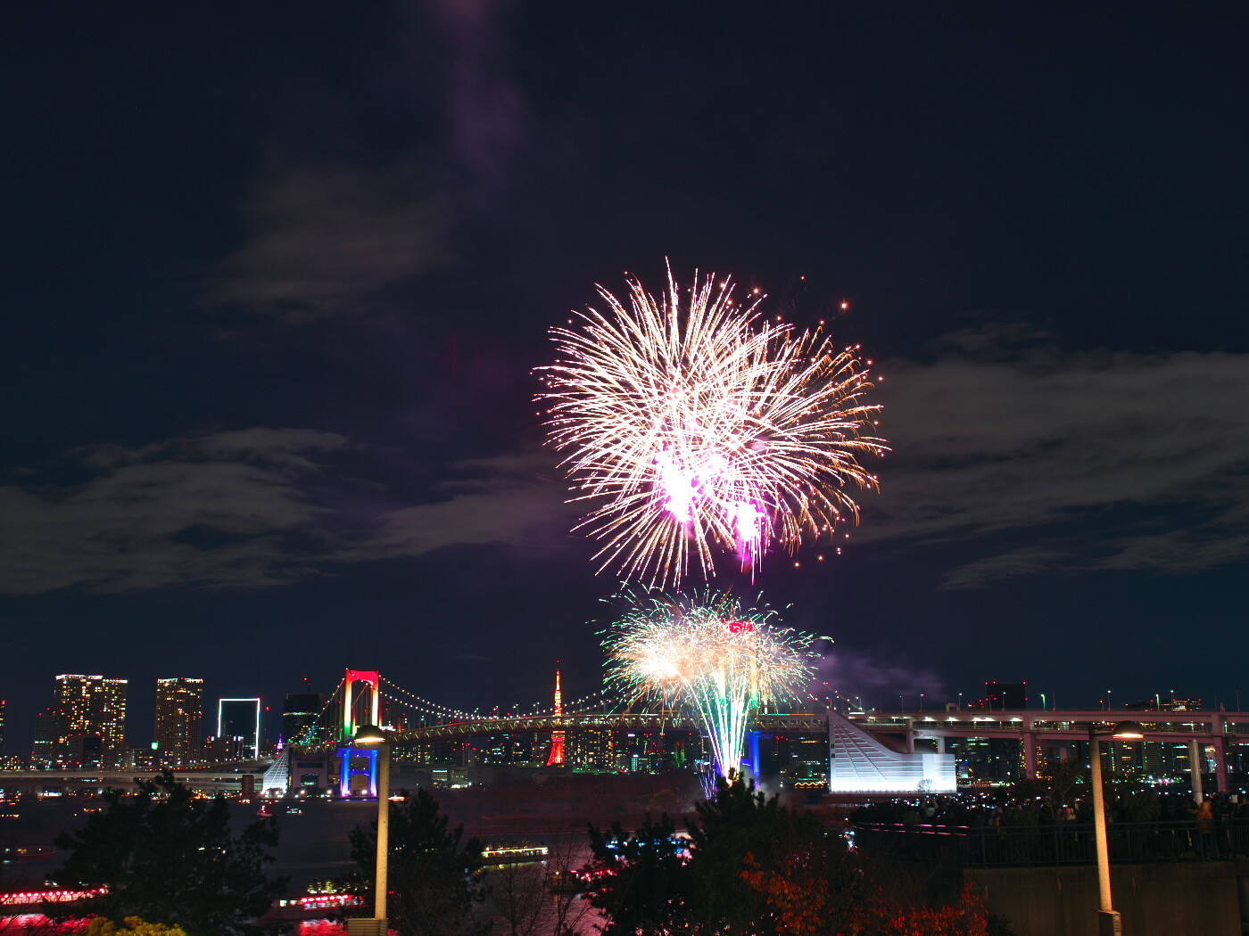 夜景と花火 While Feeling In My Heart 夜景と花火 While Feeling In My Heart