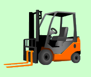フォークリフト 小型 イラストのダウンロード