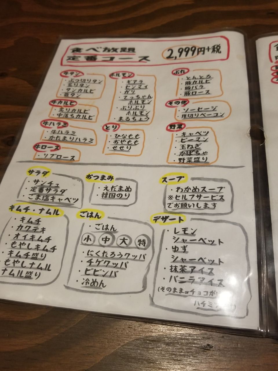 炭火焼肉にくたろう イカのblog