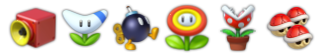 クラ、ブメ、ボム、FB、パックン、赤3