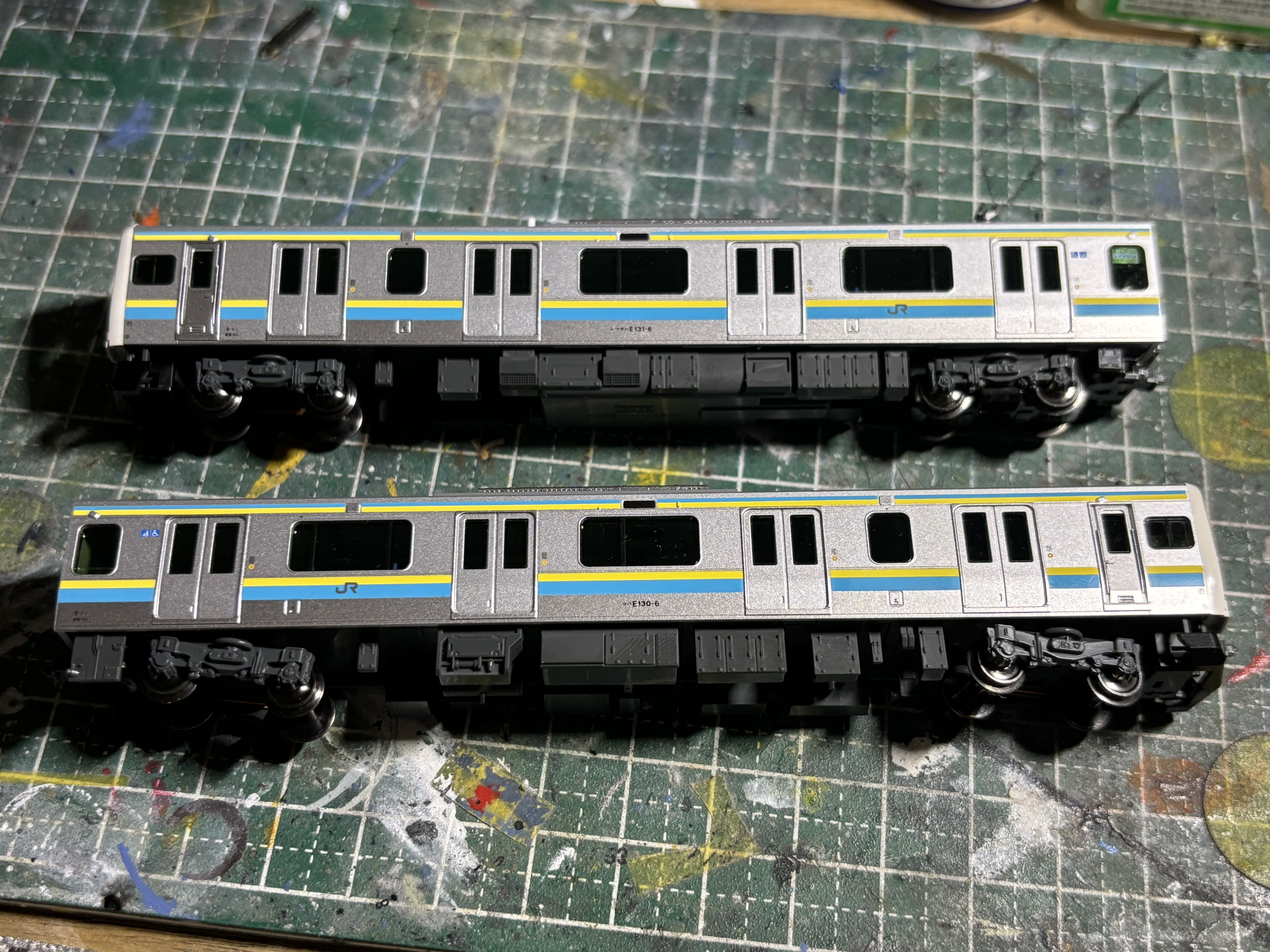 KATOのE131-0を買いました&TOMIX双頭連結器とKATOフック無し密連を連結