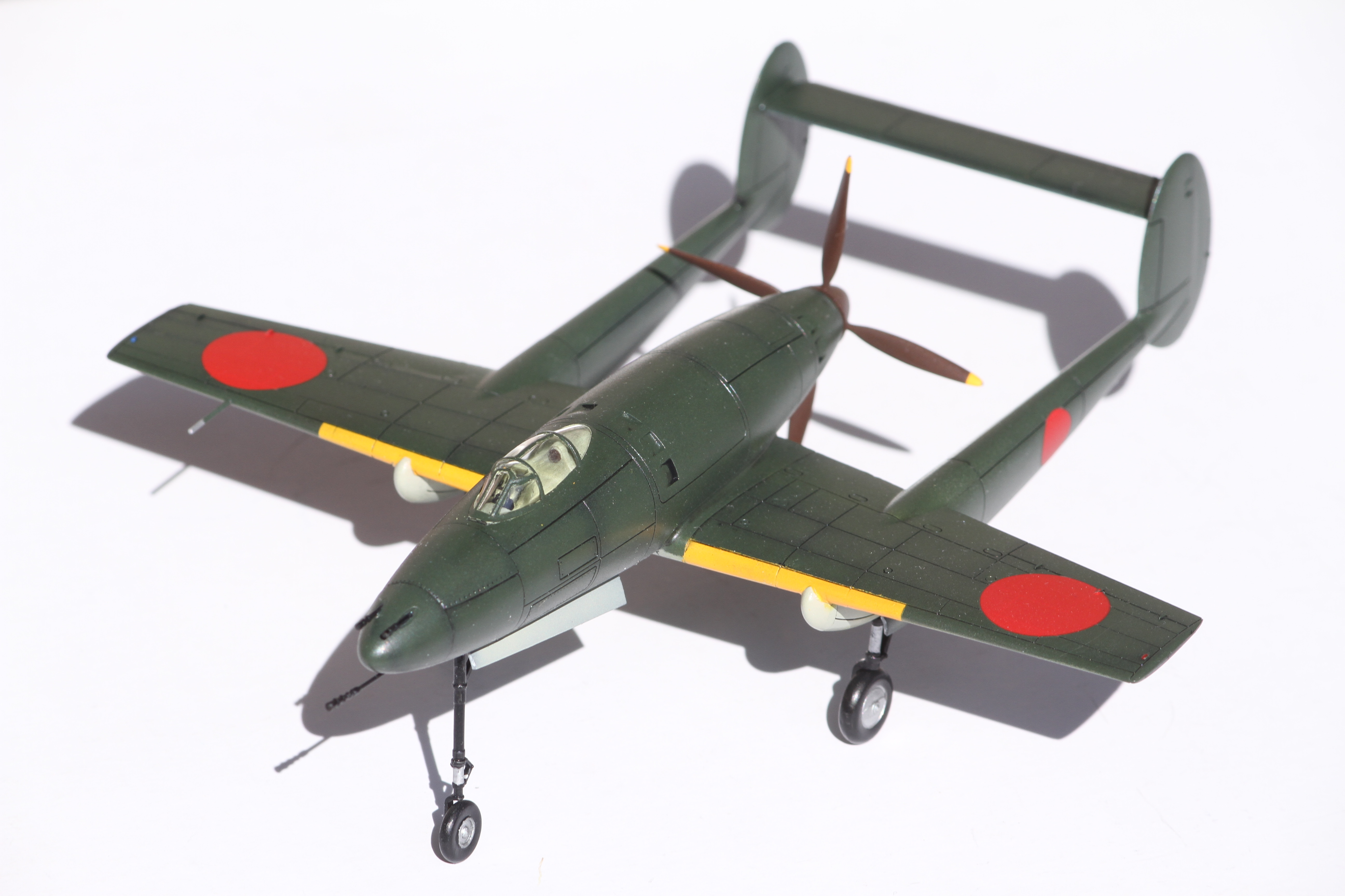 モンモデル 1/72 日本陸軍高高度戦闘機 満州飛行機 キ98 満州飛行機