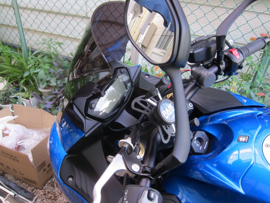 GSX-S1000Fミラー交換詳細 : ニンさんのガレージ