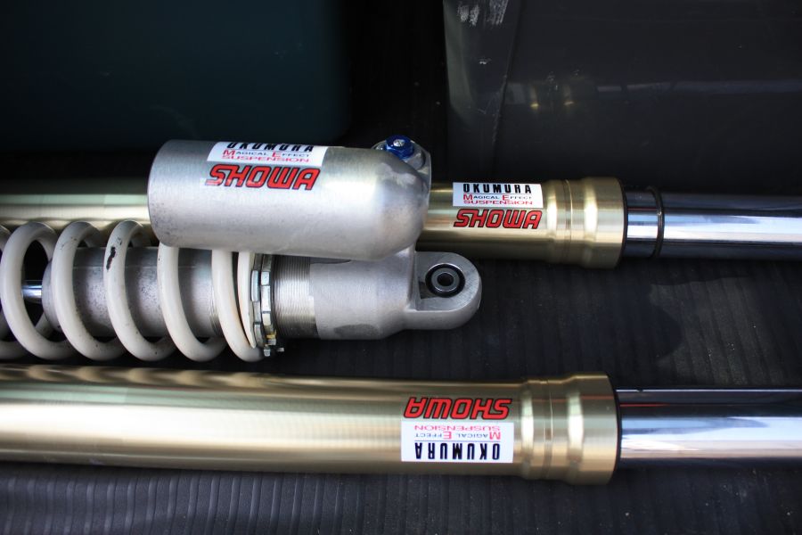 DRZ前後サスOH : ニンさんのガレージ