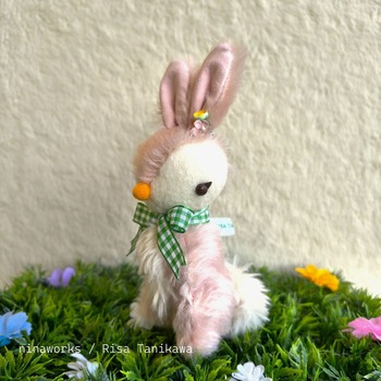 spring bunny_pink