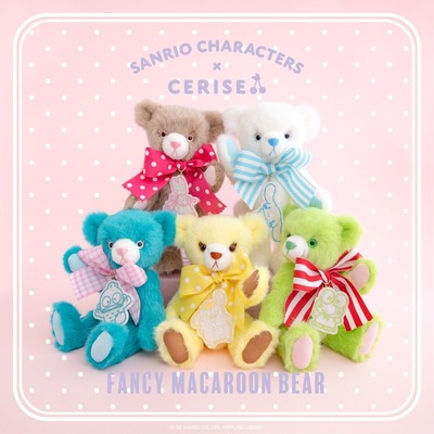 fancy macaroon bear