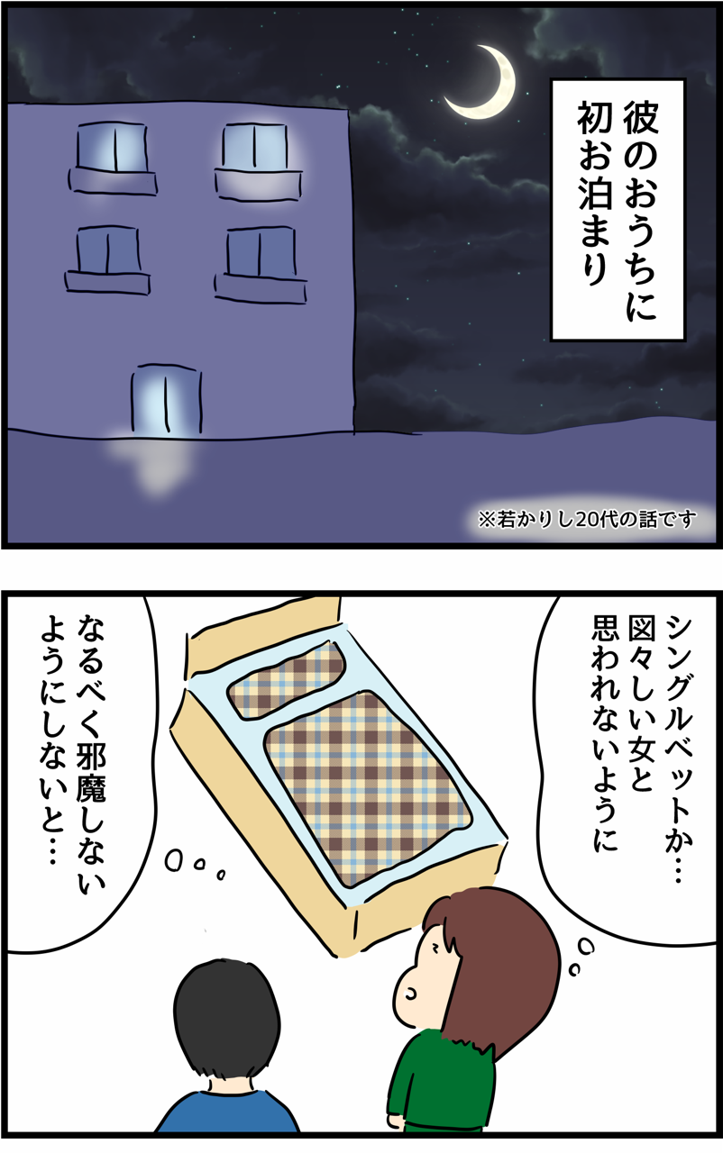 彼氏のうちに初お泊まりしたら 人間まおと愉快な仲間たち Powered By ライブドアブログ