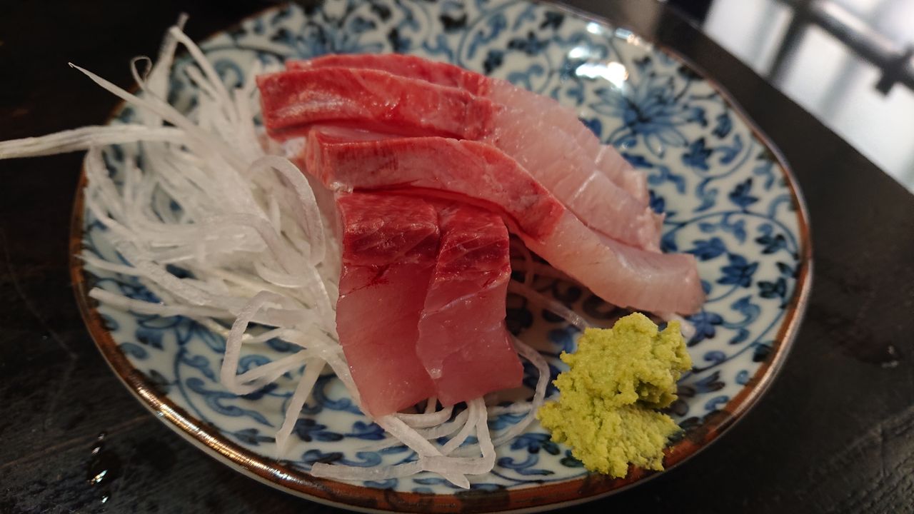 日本橋浜町の川治の赤魚こぶ醤油づけとヒラマサの刺身 18年11月21日 サラリーマンのランチ 日本橋浜町の川治の赤魚こぶ醤油づけとヒラマサの刺身 18年11月21日 サラリーマンのランチ