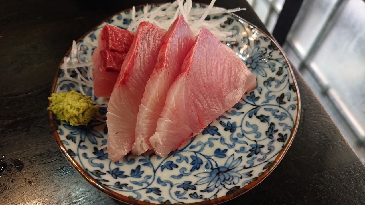 日本橋浜町の川治の赤魚こぶ醤油づけとヒラマサの刺身 18年11月21日 サラリーマンのランチ 日本橋浜町の川治の赤魚こぶ醤油づけとヒラマサの刺身 18年11月21日 サラリーマンのランチ
