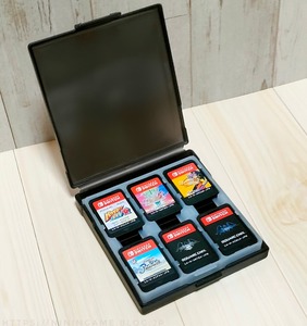 100均】コンパクトなのにSwitchソフト12枚収納！『Gamix 薄型ゲーム