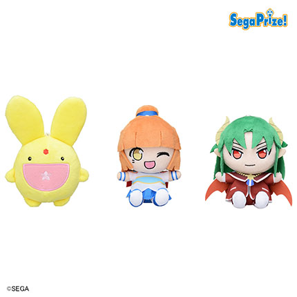 ぷよぷよ ミニぬいぐるみ “アルル&カーバンクル&サタン”』が