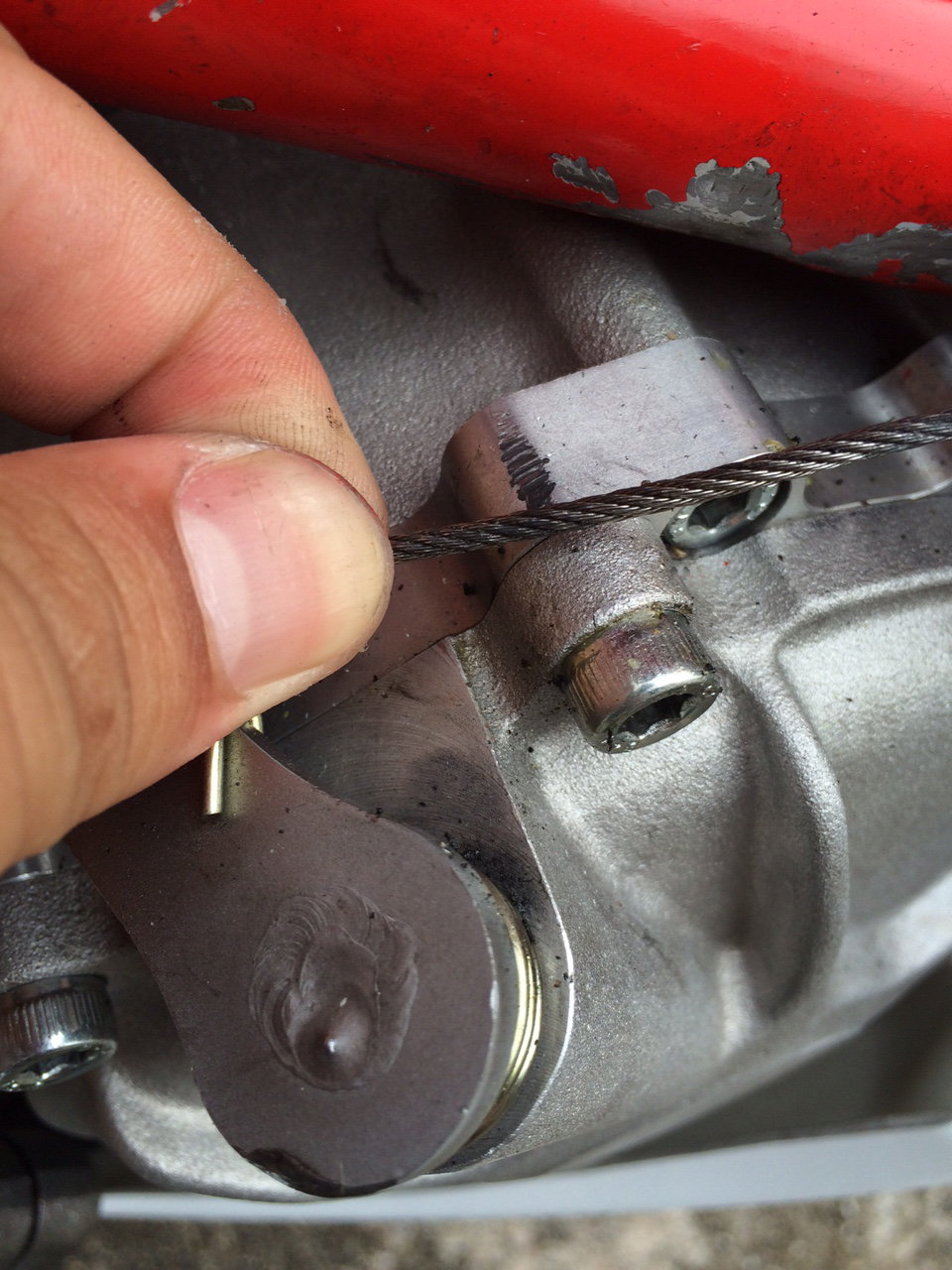 NSF100(APE100)にOV-27、NECTO乾式クラッチキットを取り付けた NSF100(APE100)にOV-27、NECTO乾式クラッチキットを取り付けた
