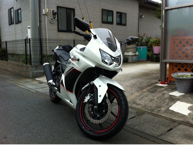 Ninja250r才谷屋zr-6r風カウル付き自賠責令和7年6月