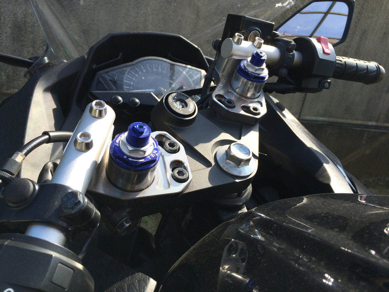 Ninja250R 純正フロントフォーク左右セット EX250K 08-12年 カワサキ