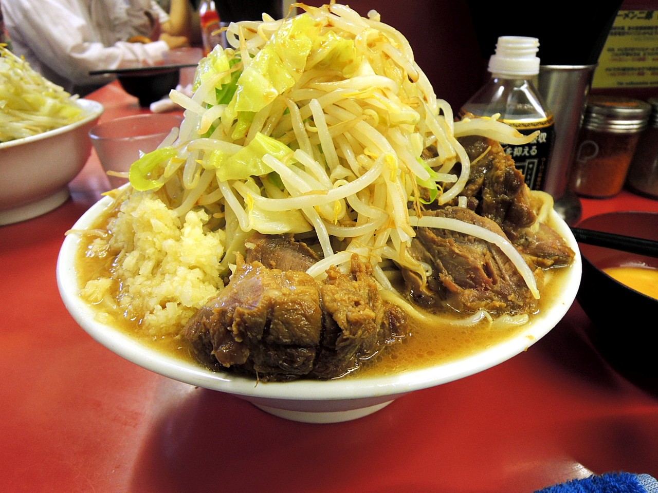 ラーメン二郎 桜台駅前店 大豚ダブル 撃沈日記