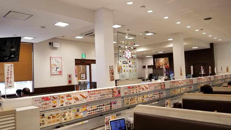 回転寿司 魚べい 岩槻 8月 ザっ食次長