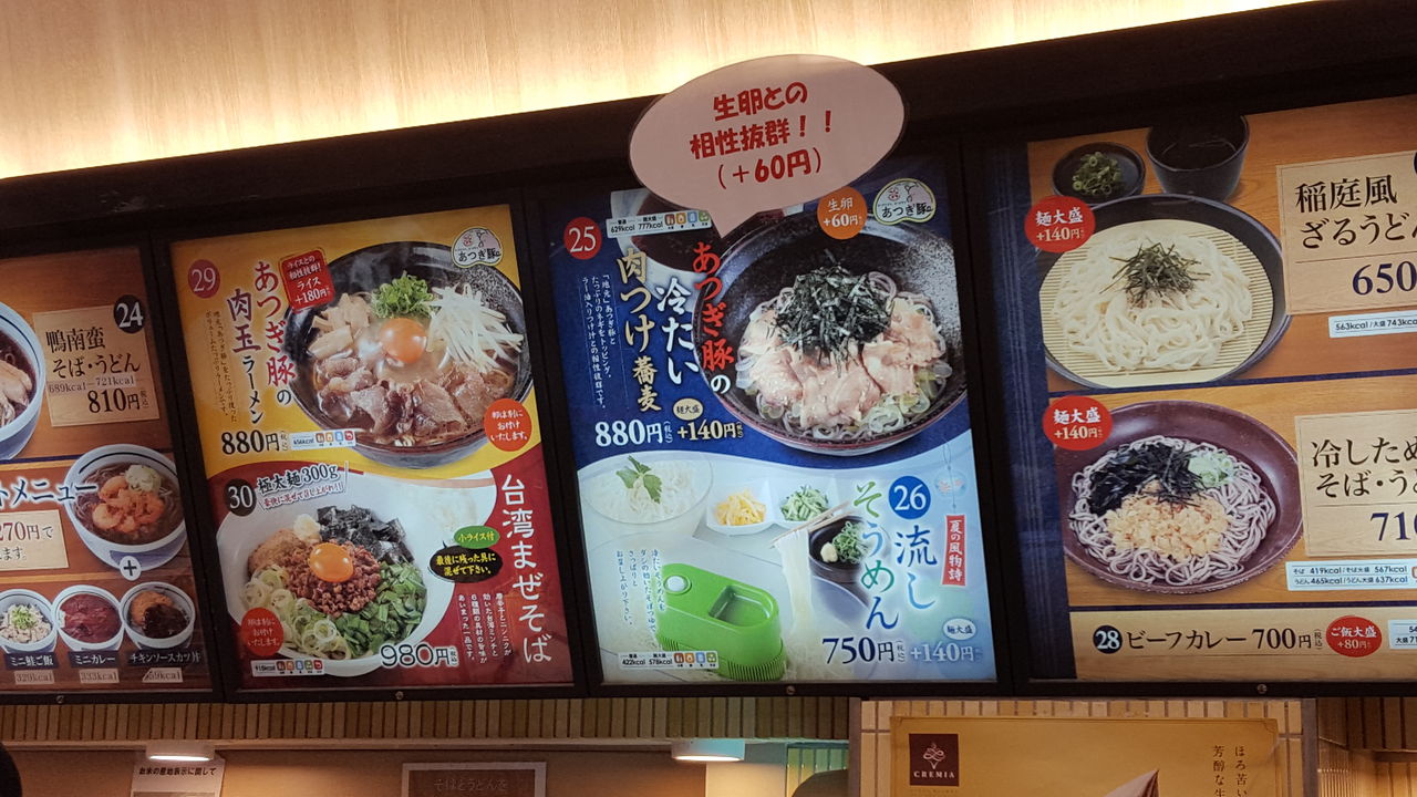 朝食 海老名sa下り 海老名 8月 ザっ食次長