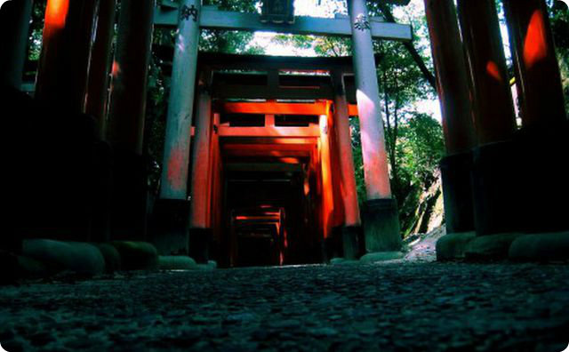 神社、丑の刻参り、人怖