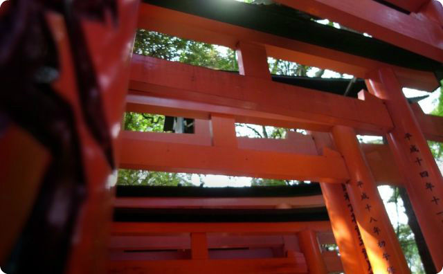 神社、鳥居