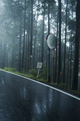 【不可解】霧雨の中、バイクで走ったら奇妙な事が起きた…