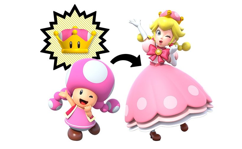 マリオu Deluxe キノピーチ とは そもそもキノピコなのかピーチなのか 任天堂メモ マリオu Deluxe キノピーチ とは そもそもキノピコなのかピーチなのか 任天堂メモ