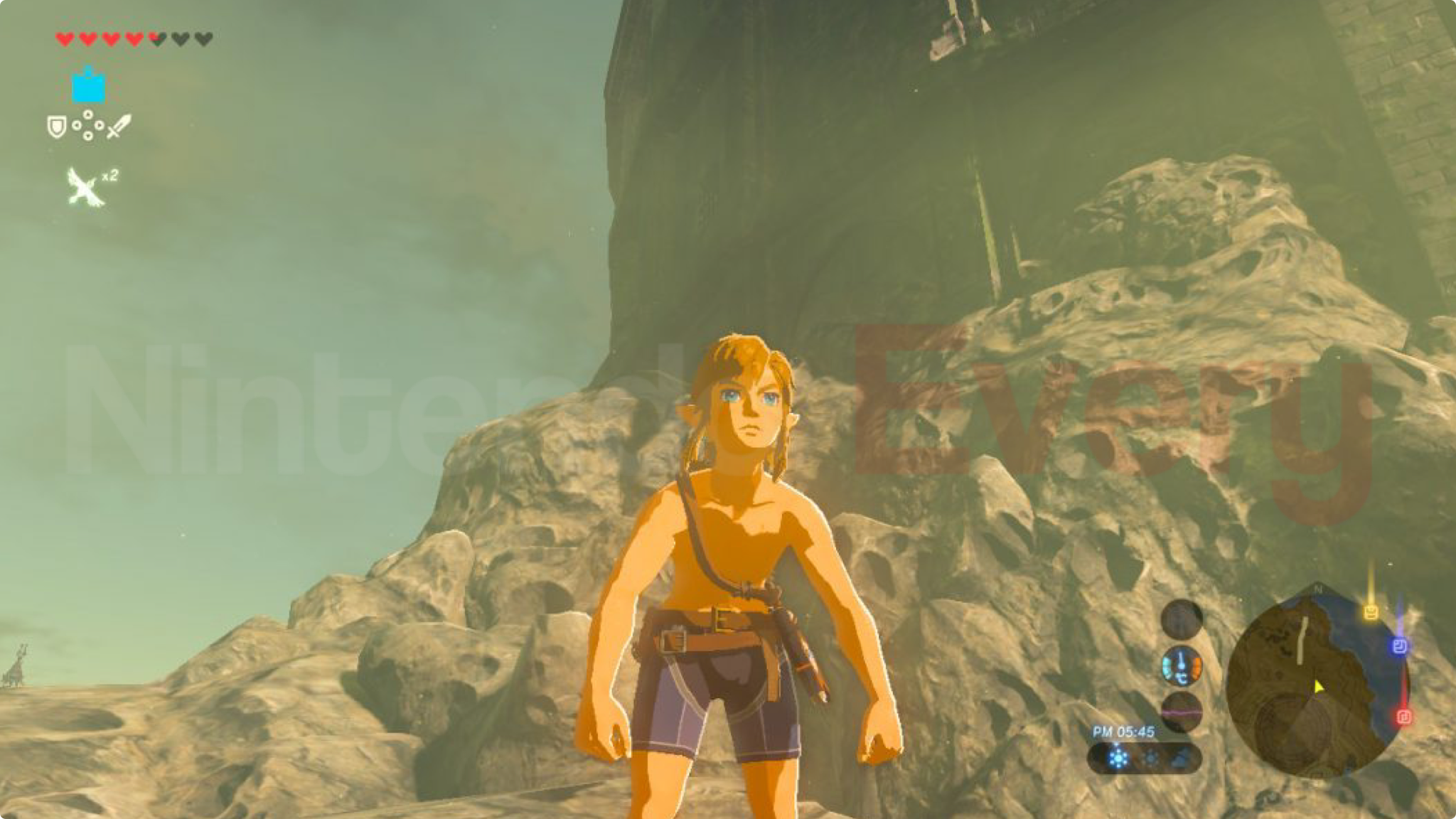 ブレス オブ ザ ワイルド のリンク ゴリラポーズを披露 ニンテンドーエブリー