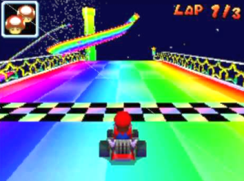 マリオカートの対戦でレンボーロード選ぶヤツ ちょっと来い 任天党 にんてんとう