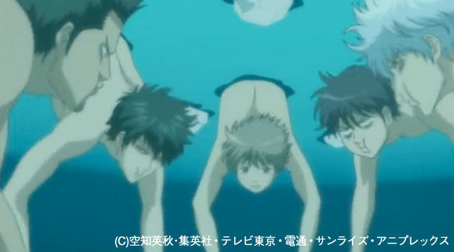 画像満載 銀魂 第19話 2話 銭湯では身も心も丸裸 屁怒絽とフォロ方さんと裸祭りｗ 銀魂 杉田が好きすぎた