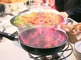 天ぷら油を使った火災実験 天ぷら油を使った火災実験