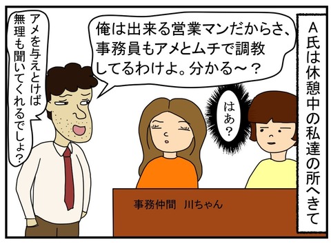 コミック勘違いしている営業マン2