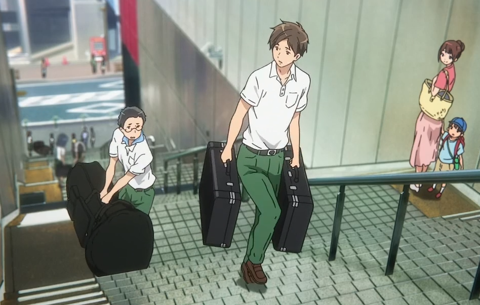 チューバ吹きの目線で書く 響け ユーフォニアム２ 第７話 感想 衝撃の駅ビル 衝撃の宝島 バリサクソロは至高 片岡聲之助のdeblog