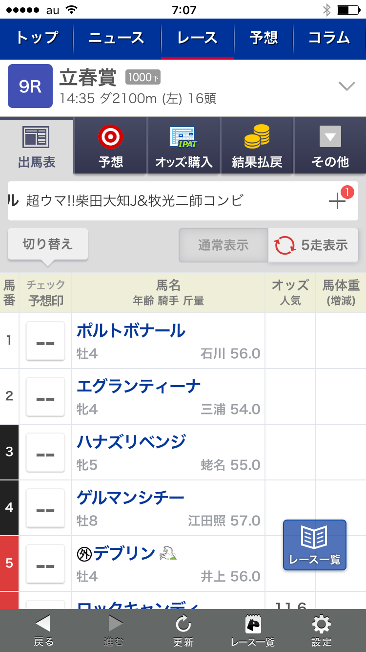 デブリン旅打ち日記 東京競馬でデブリン号 競走馬 に会う 片岡聲之助のdeblog