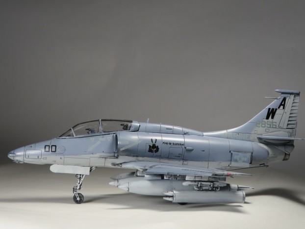 本当に信頼出来る店 完成(フジミ1/72OA-4Mスカイホーク) : つれづれプラモ製作記 完成品