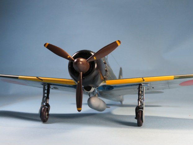 完成(ハセガワ1/48旧版零戦52型) : つれづれプラモ製作記 完成(ハセガワ1/48旧版零戦52型) : つれづれプラモ製作記