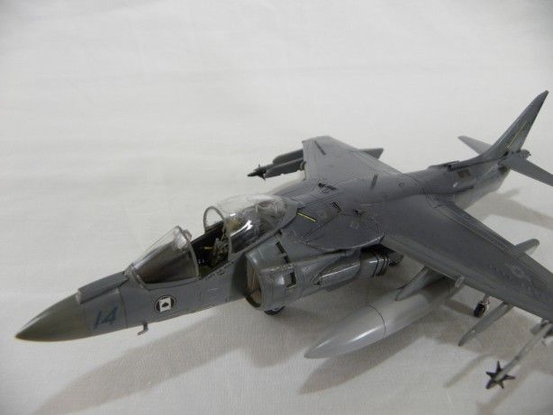 ハリアー完成(ハセガワ1/72 AV-8BハリアーIIプラス) : つれづれ