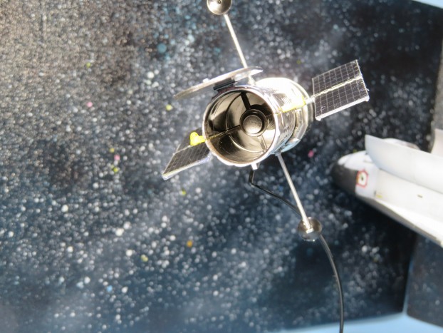 完成(ハセガワ1/200スペースシャトル&ハッブル宇宙望遠鏡