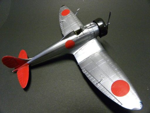 三菱九試単座戦闘機 完成(1/72 ファインモールド) : つれづれ