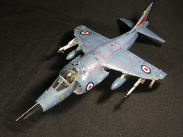 TAMIYA - 垂直離着陸 ハリアー ＆ ハリアー ＆ シーハリアー 1/48 TAMIYA 完成!!(タミヤ1/48シーハリアー製作記) : つれづれプラモ製作記