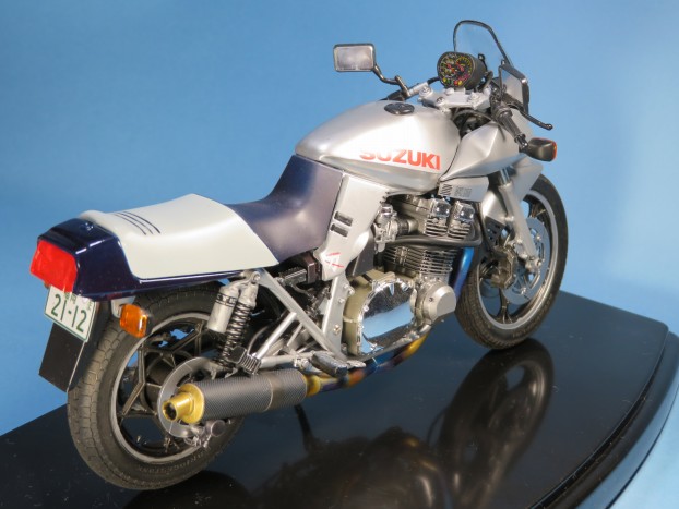 完成(タミヤ1/12スズキGSX1100Sカタナ) : つれづれプラモ製作記