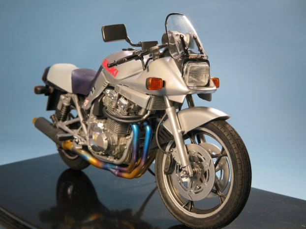 完成(タミヤ1/12スズキGSX1100Sカタナ) : つれづれプラモ製作記 完成(タミヤ1/12スズキGSX1100Sカタナ) : つれづれプラモ製作記