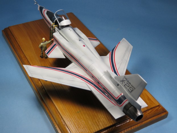音速を超えた日(ハセガワ1/72グラマンX-29完成) : つれづれ 音速を超えた日(ハセガワ1/72グラマンX-29完成) : つれづれ