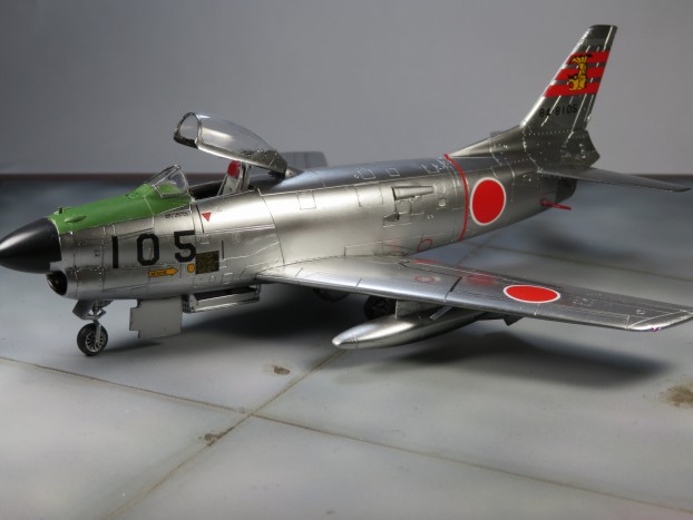 完成(ハセガワ1/72F-86Dセイバードッグ) : つれづれプラモ製作記