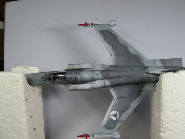 翼端灯(ハセガワ1/72X-29製作記) : つれづれプラモ製作記