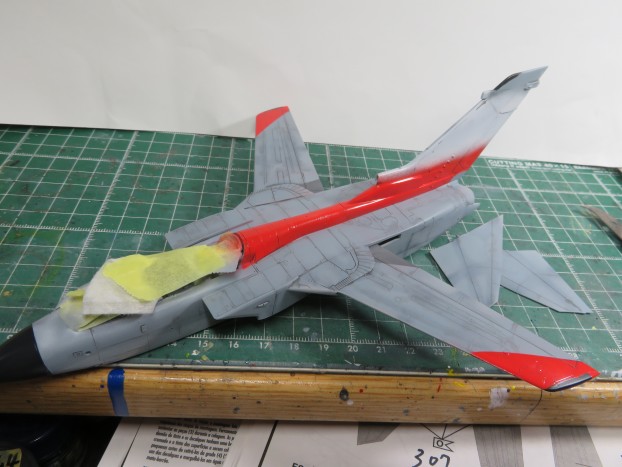 塗装の順番(レベル&ハセガワ1/72トーネード製作記) : つれづれプラモ製作記