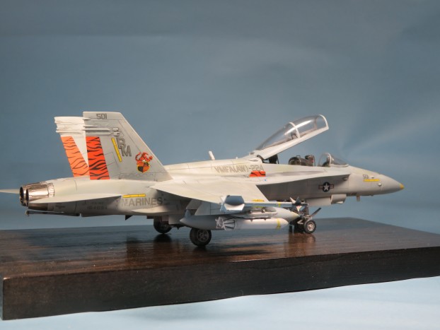 完成(ハセガワ1/72F/A-18D製作記) : つれづれプラモ製作記